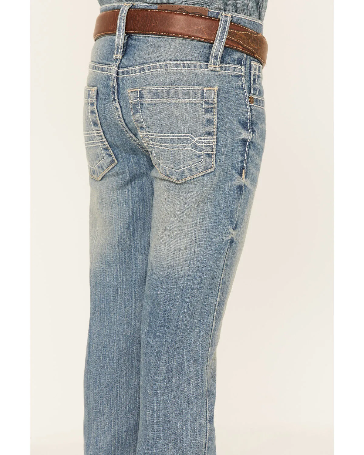 Product Name:  Cody James Boys' Clovehitch Light Wash Stretch Slim Straight Jeans
