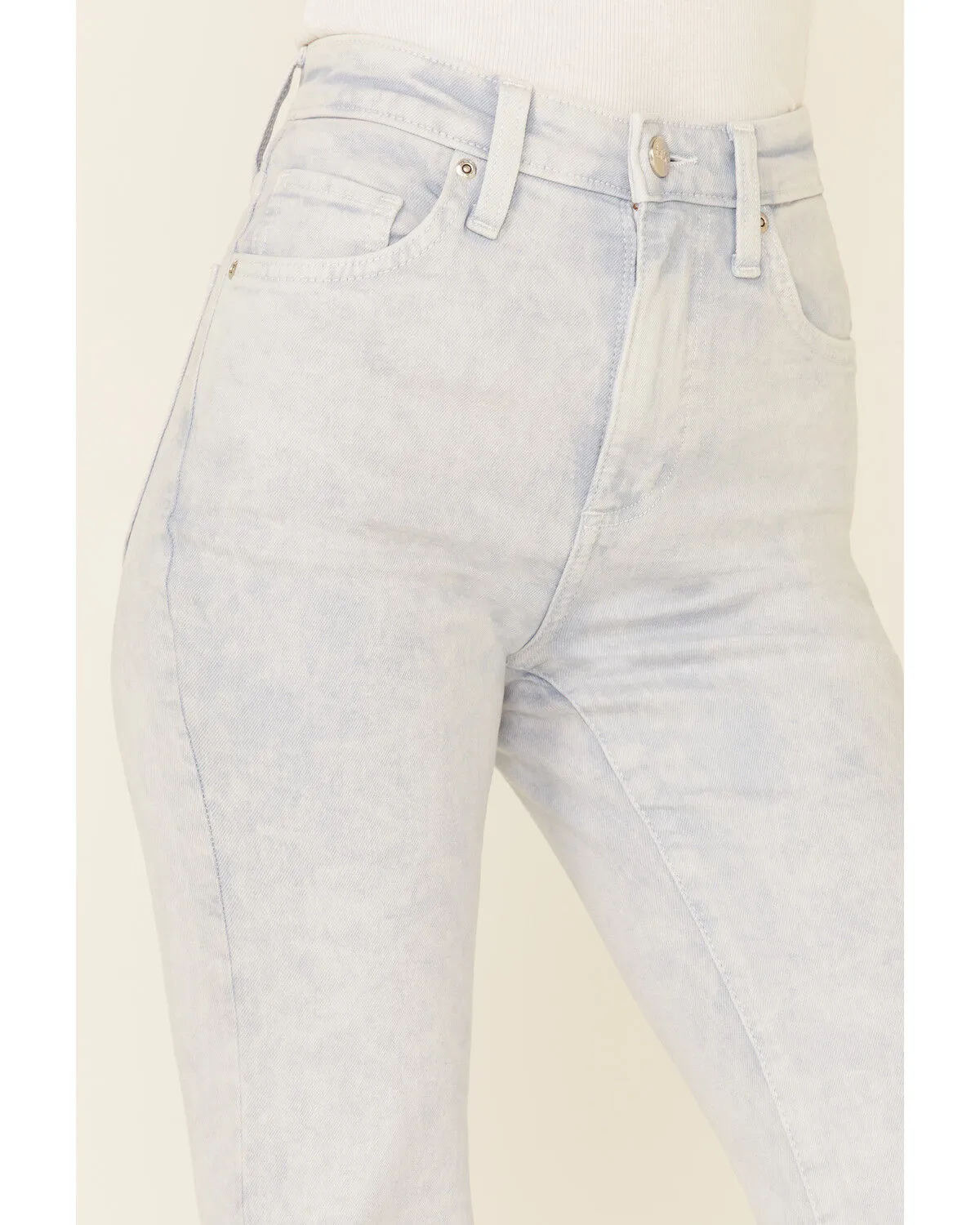 Product Name:  Lee Women's Acid Wash High Rise Flare Jeans