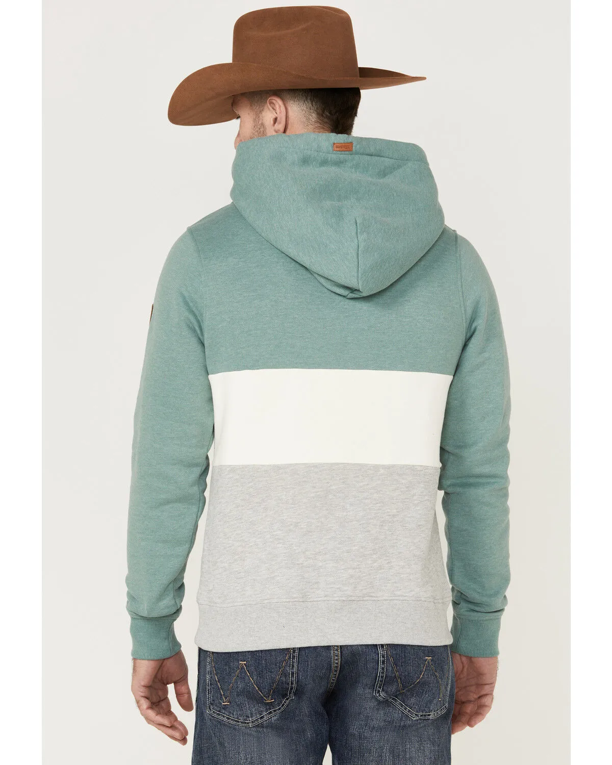 Product Name:  Wanakome Men's Colorblock Rivera Hooded Pullover Sweatshirt