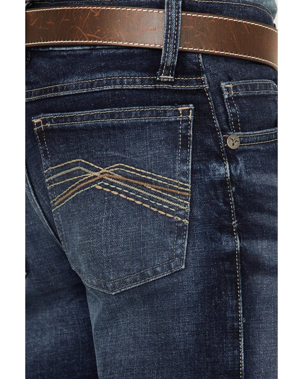 Product Name:  Wrangler 20X Boys' Dark Wash Dawn Stretch Slim Straight Jeans