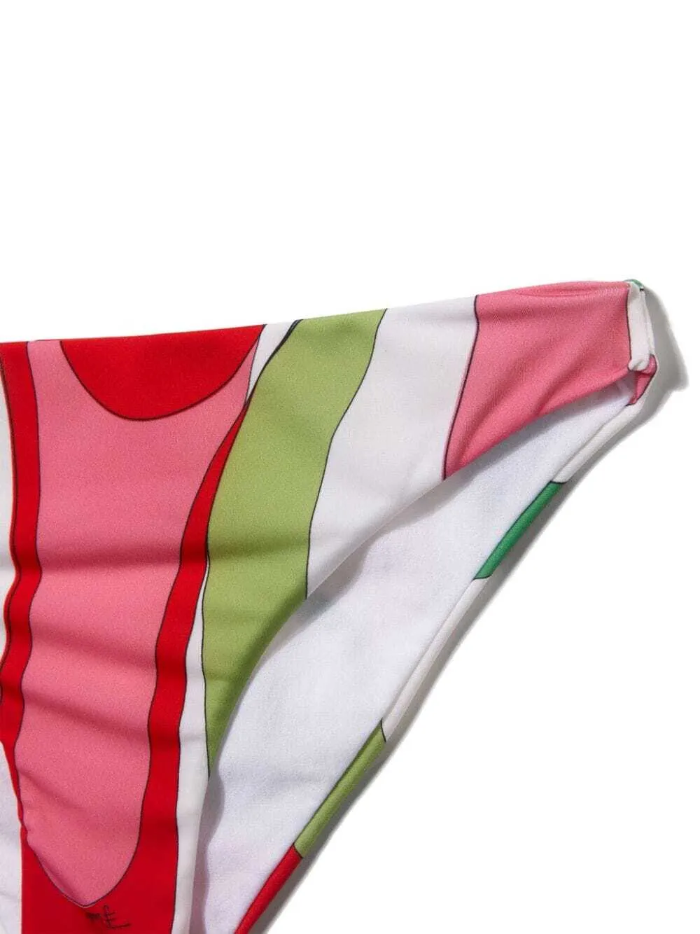 PUCCI Junior Marmo-print bikini set - White