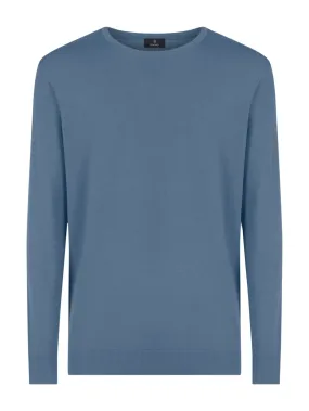 Pull girocollo in Summertime - Coronet Blue