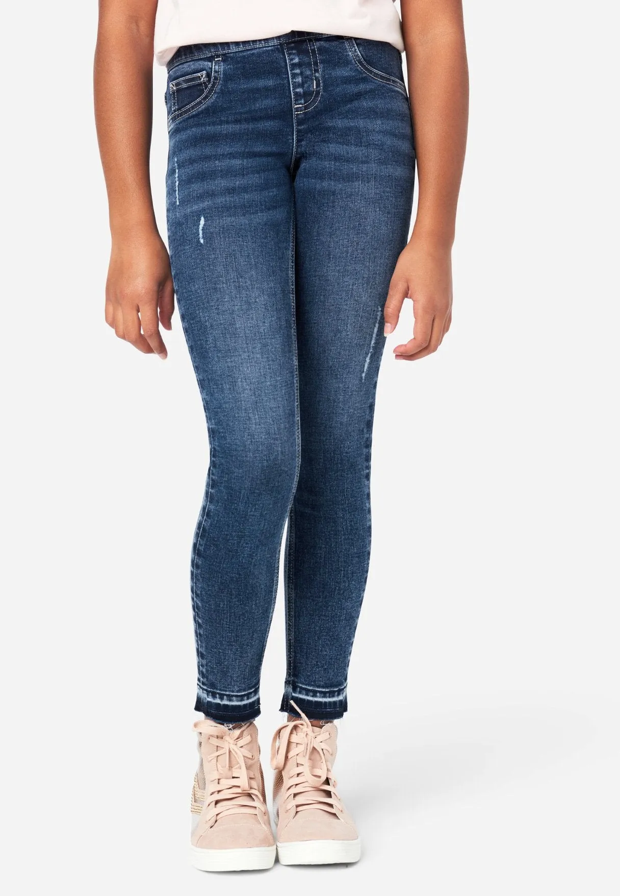 Pull-On Jean Leggings
