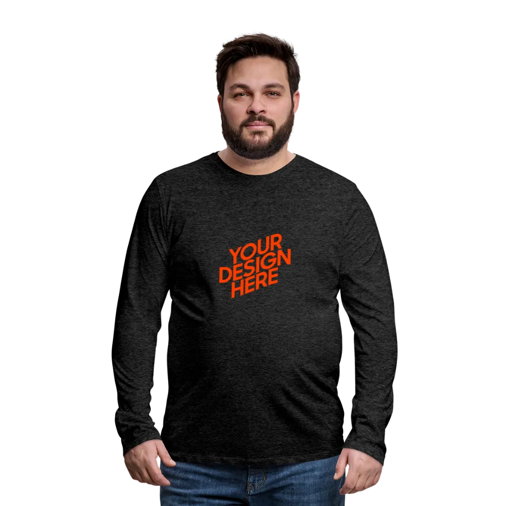 Pullover Premium Longsleeve Shirt Langarmshirt Herren/Männer selbst gestalten und bedrucken