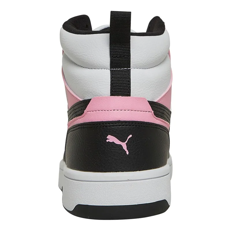 Puma Mens Rebound V6 Trainers White/Black