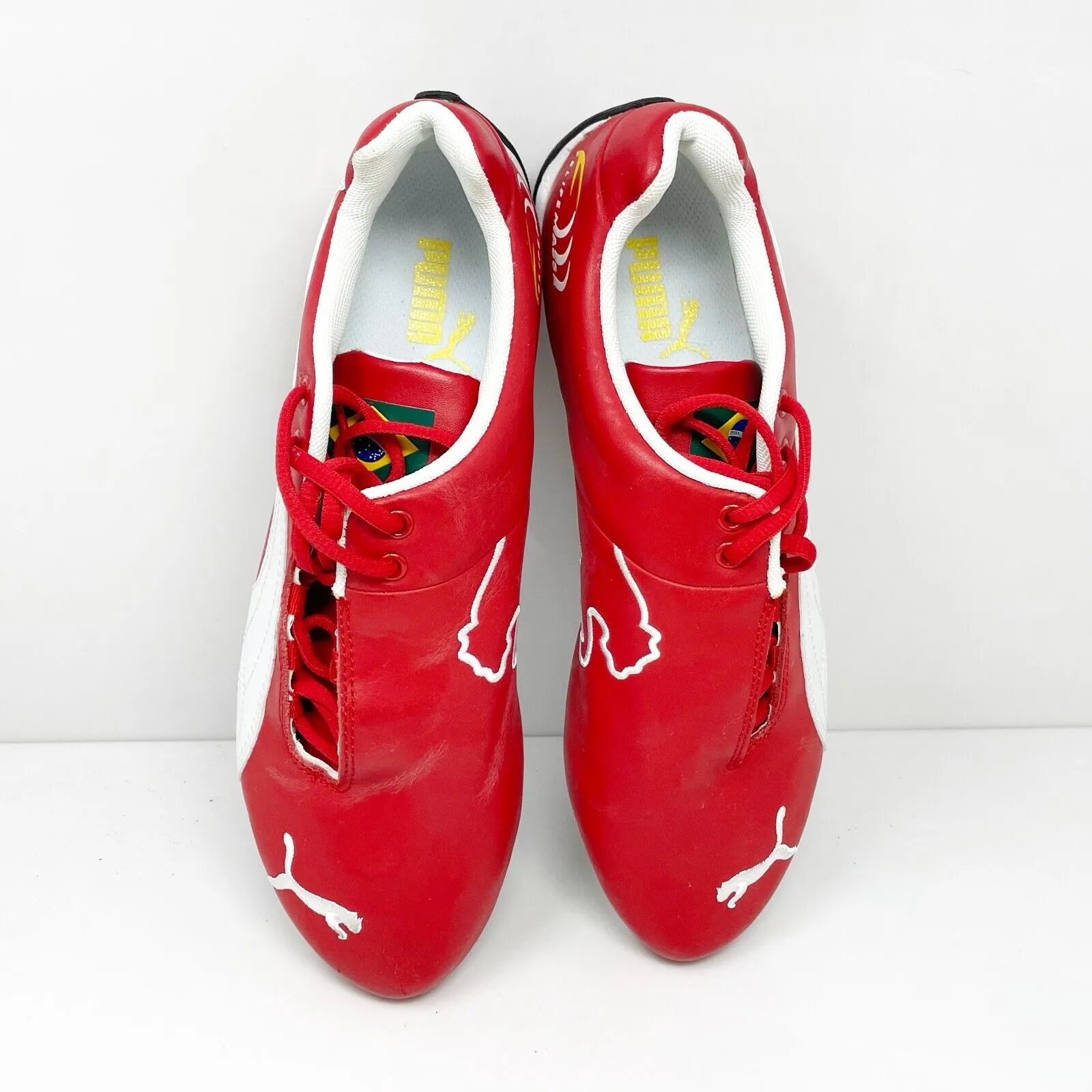 Puma Mens SF Future Cat OG Red Casual Shoes Sneakers Size 9