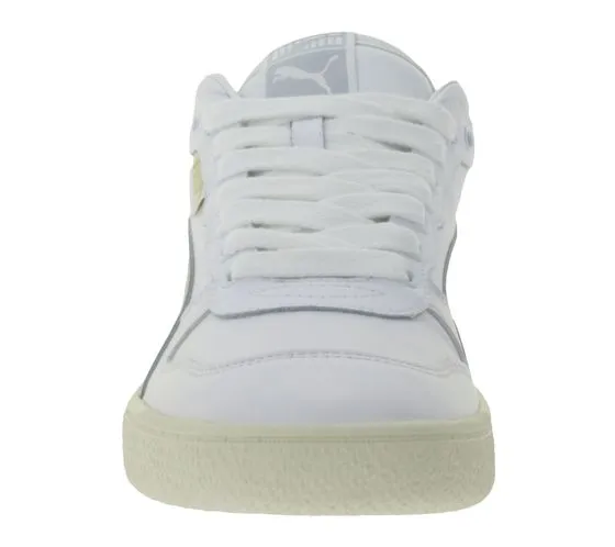 PUMA Ralph Sampson Demi OG Women's and Men's Real Leather Sneakers NBA Basketball 371683 05 White