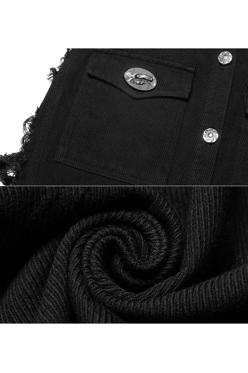 Punk Rave - Simple Punk Vest WY-1361MJM | Dark Ages