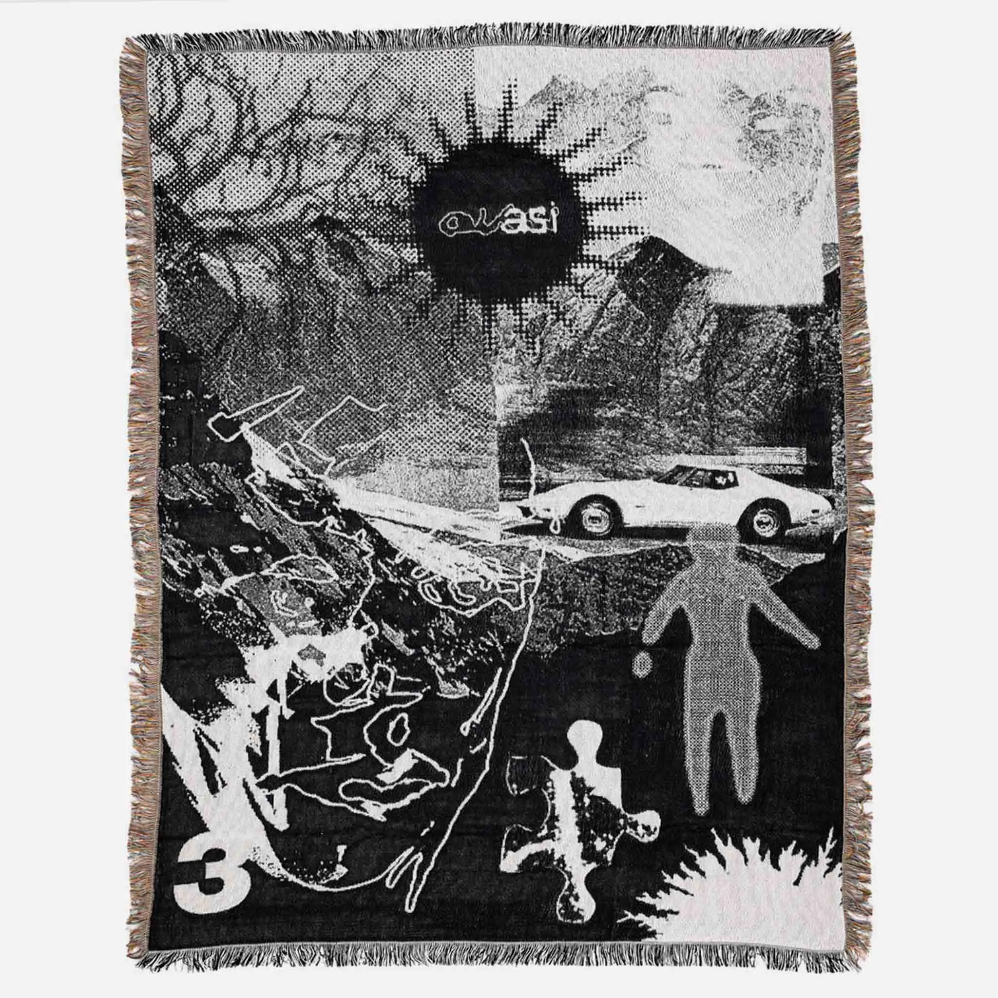 Quasi Skateboards - Hard Dream Blanket - Black / White
