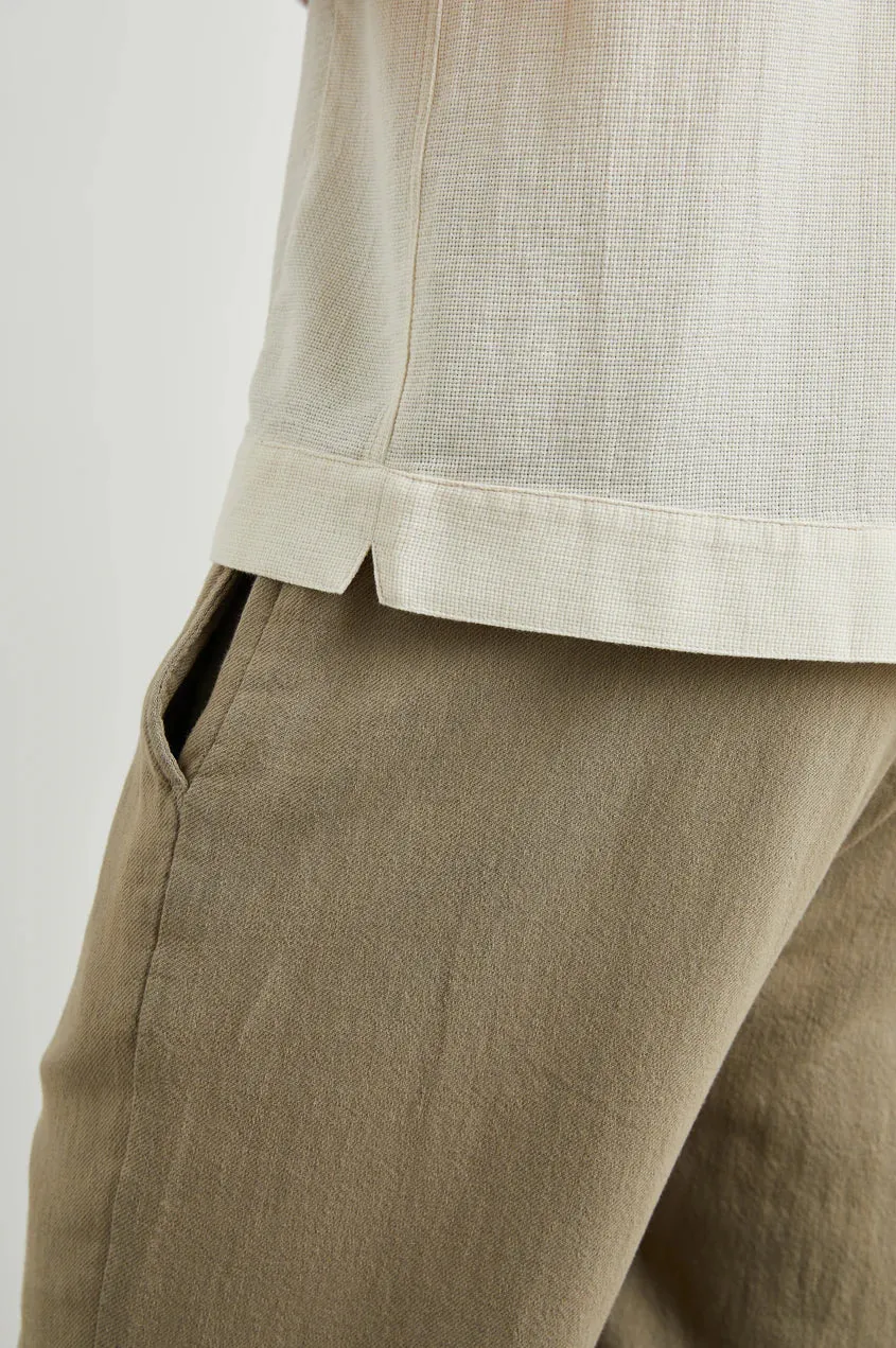 Rails Duke Polo in Parchment