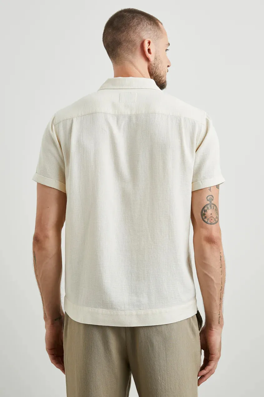Rails Duke Polo in Parchment