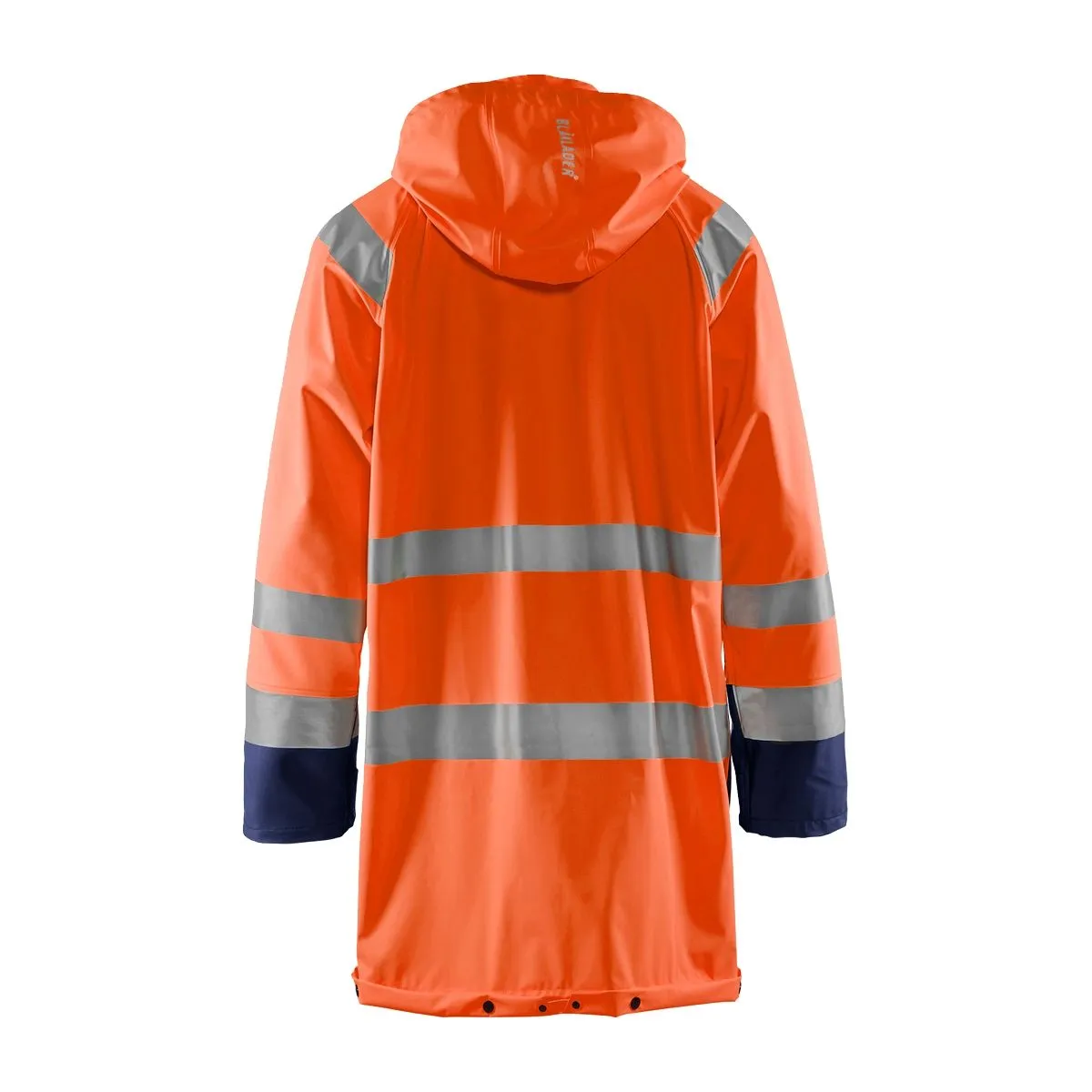 Rain Jacket High Vis Level 1 4324 High Vis Oranje/Marine - Blåk