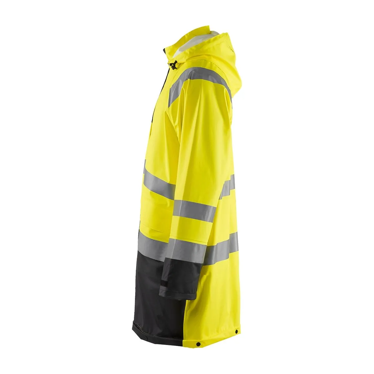 Rain Jacket High Vis Level 1 4324 High Vis Oranje/Marine - Blåk