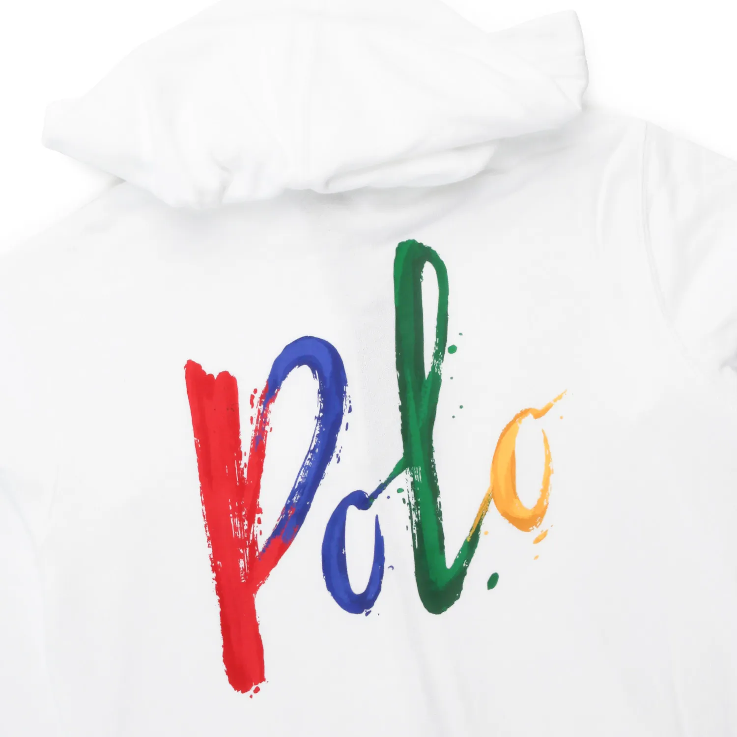 Ralph Lauren White Hoodie Sweatshirt With Polo Logo For Child And Teen