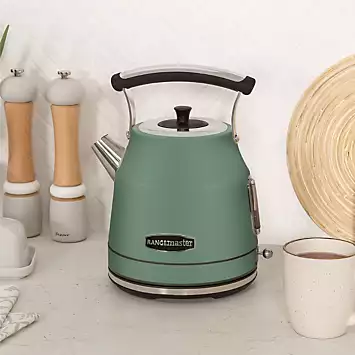 Rangemaster Classic 1.7L 3KW Quiet Boil Kettle RMCLDK201MG - Mineral Green | Kaleidoscope