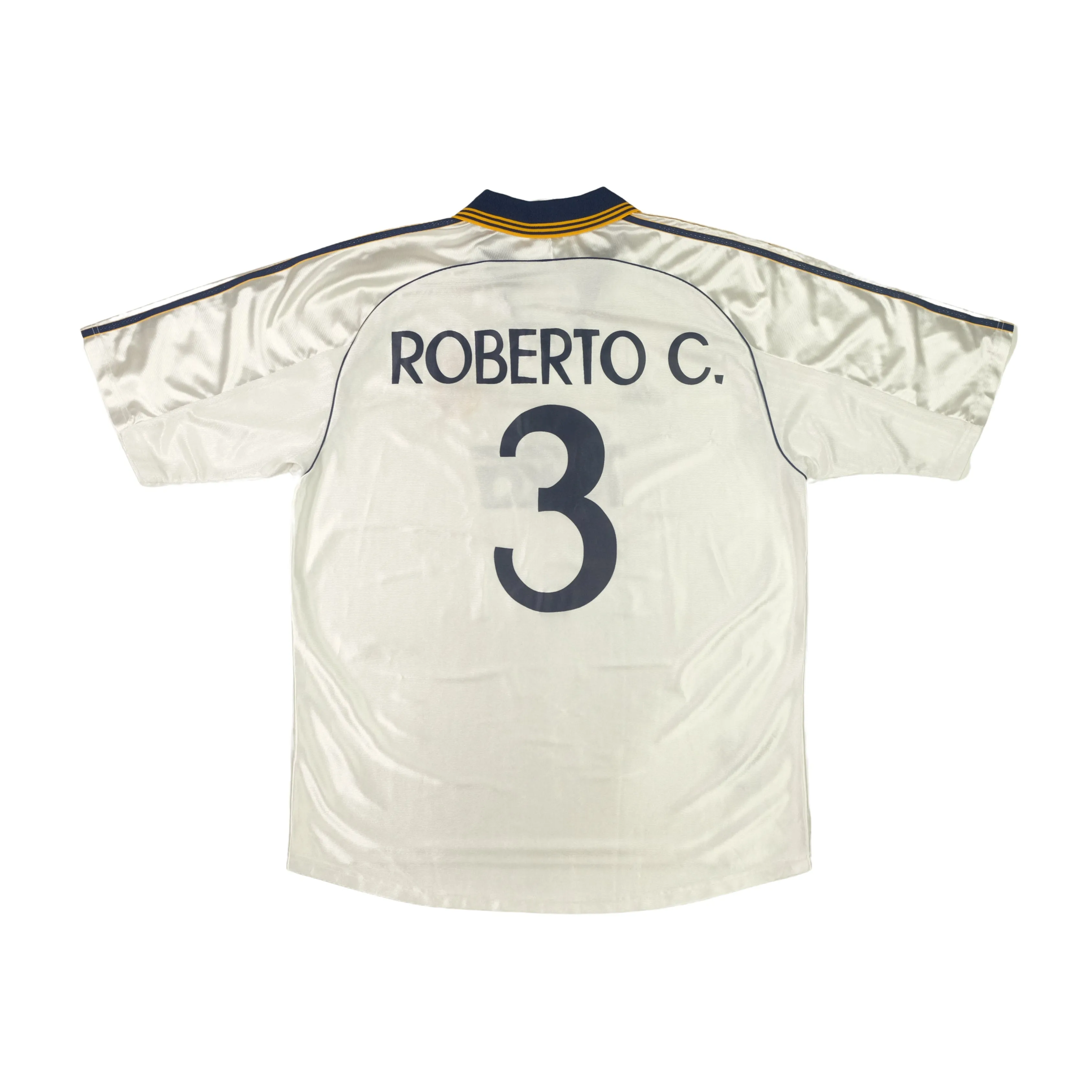 Real Madrid Original 1998/2000 Adidas Home Vintage Football Shirt (XL)