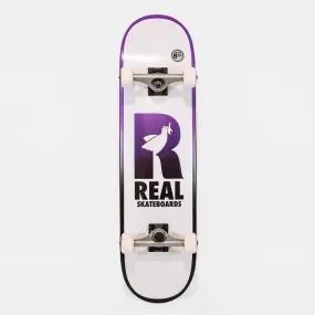 Real Skateboards - 8.25 Be Free Complete Skateboard - White