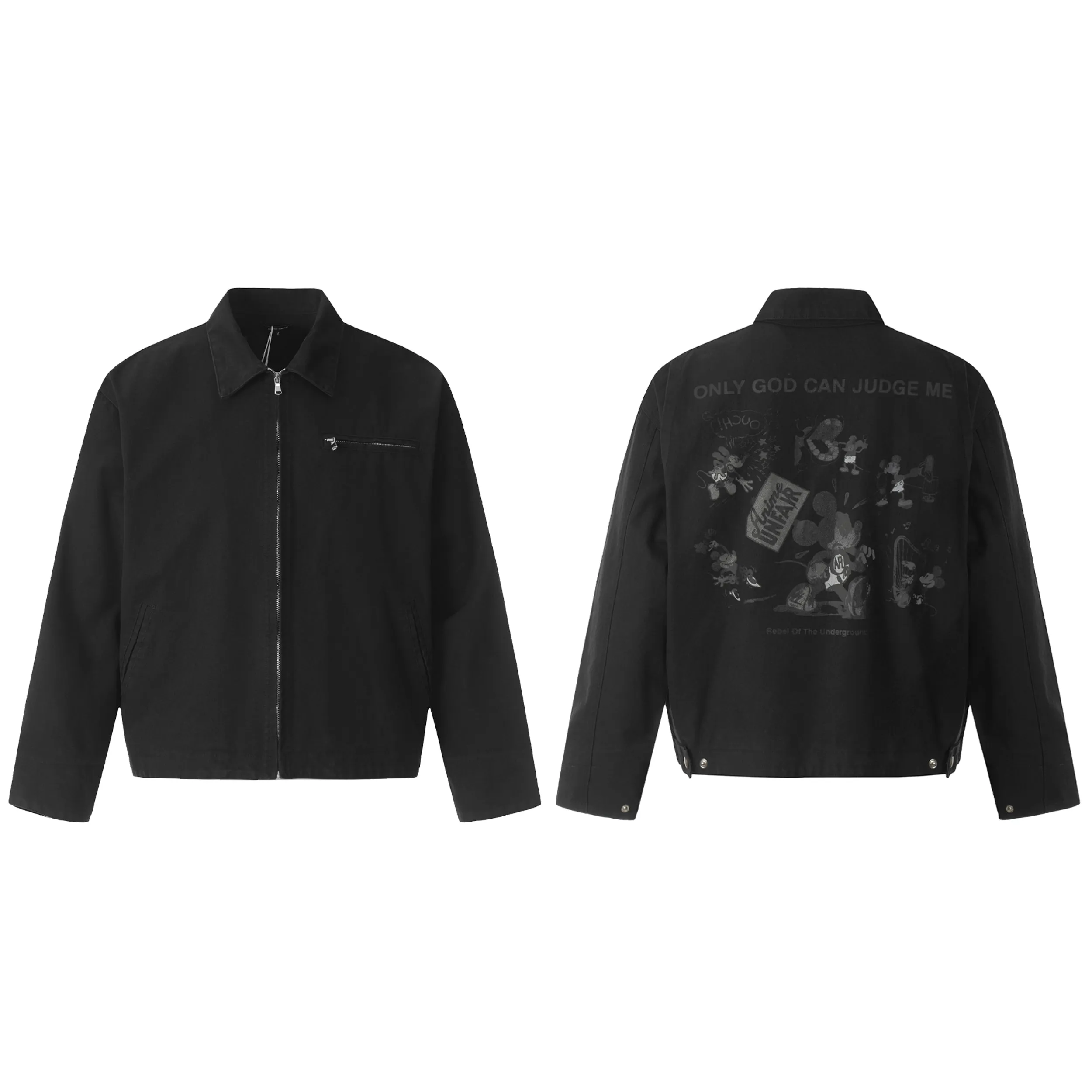 Rebel | Graffiti Graphic Jacket