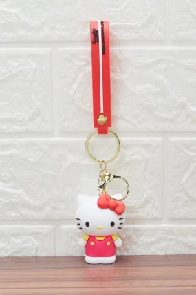 Red Hello Kitty Key Ring
