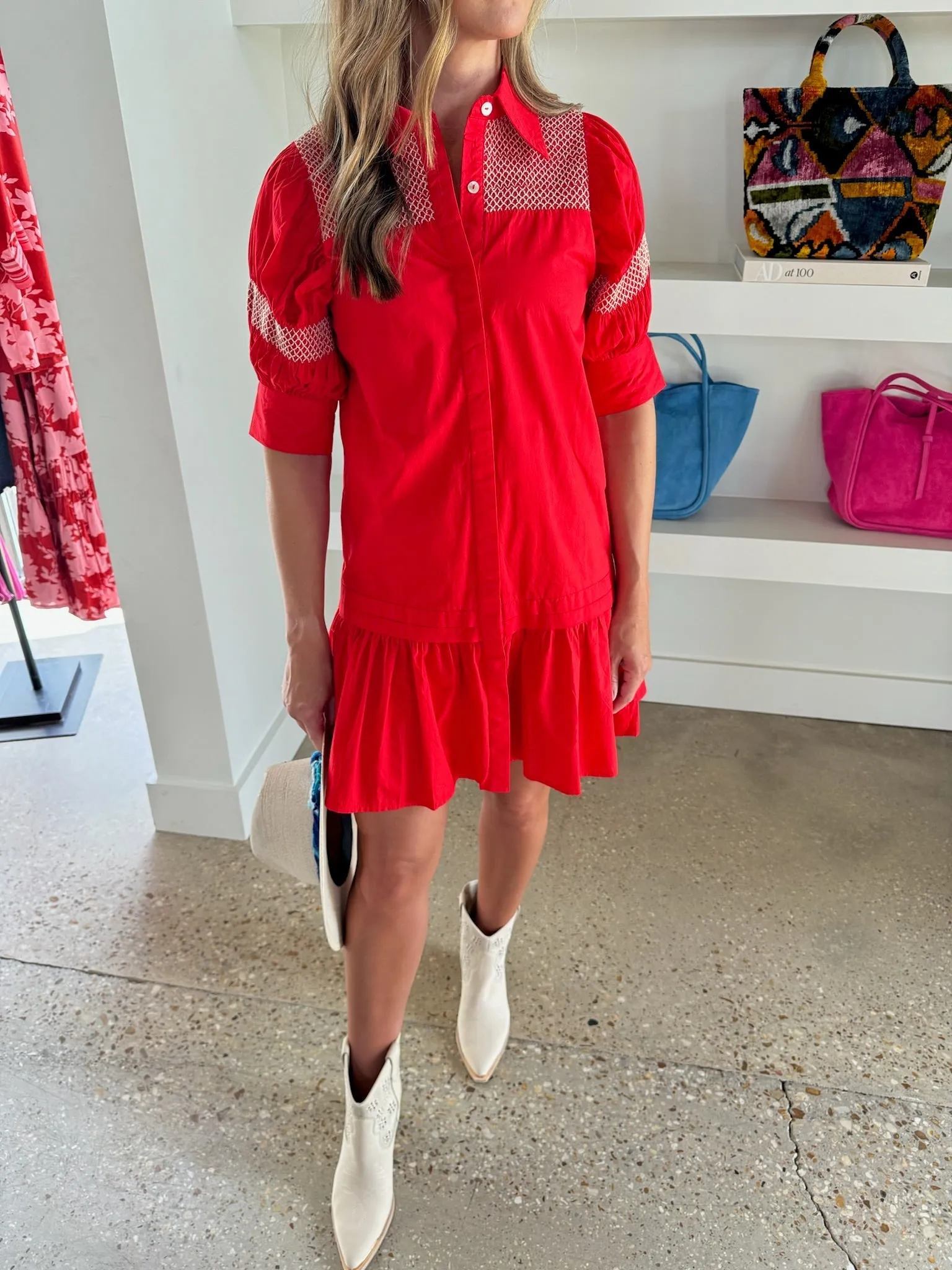 Red Scout Dress