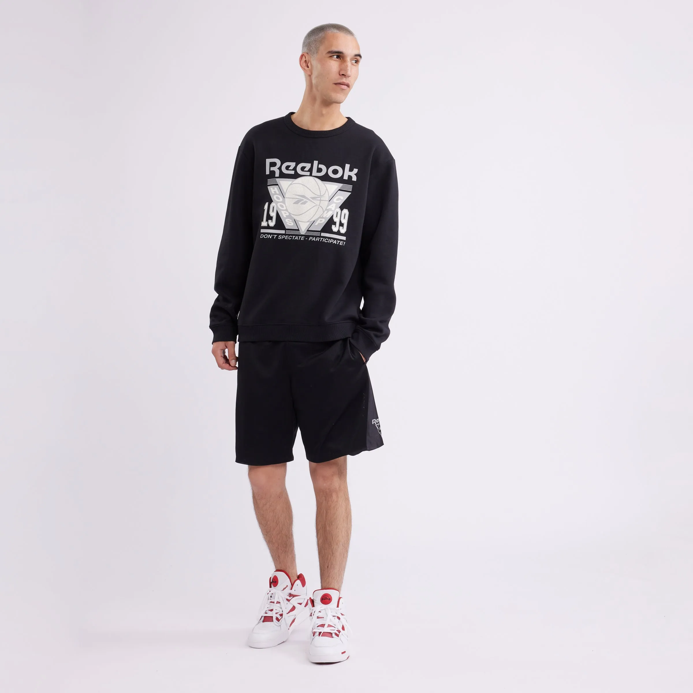 Reebok Basketball Top Black