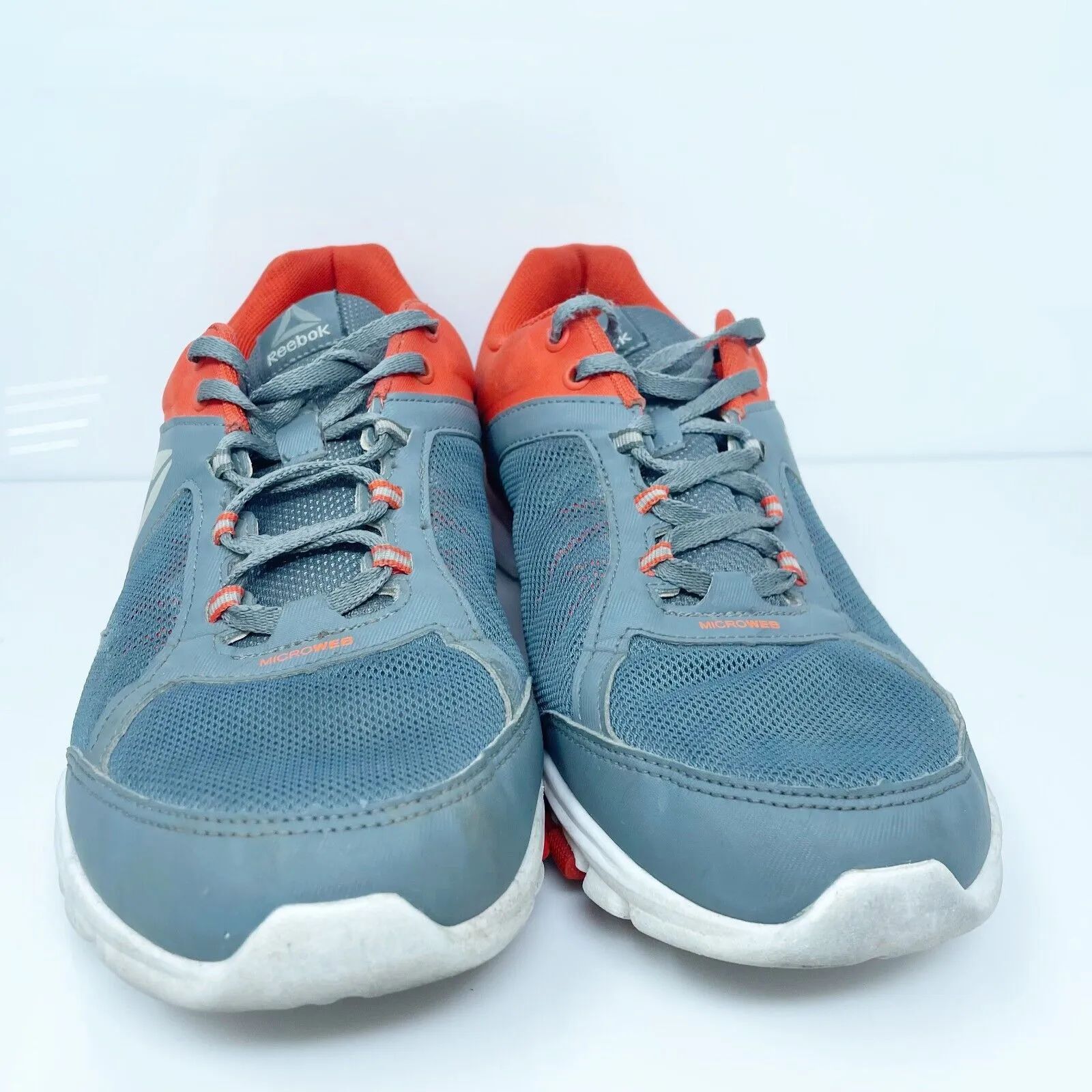 Reebok Mens Yourflex Train 9.0 Gray Running Shoes Sneakers Size 10.5