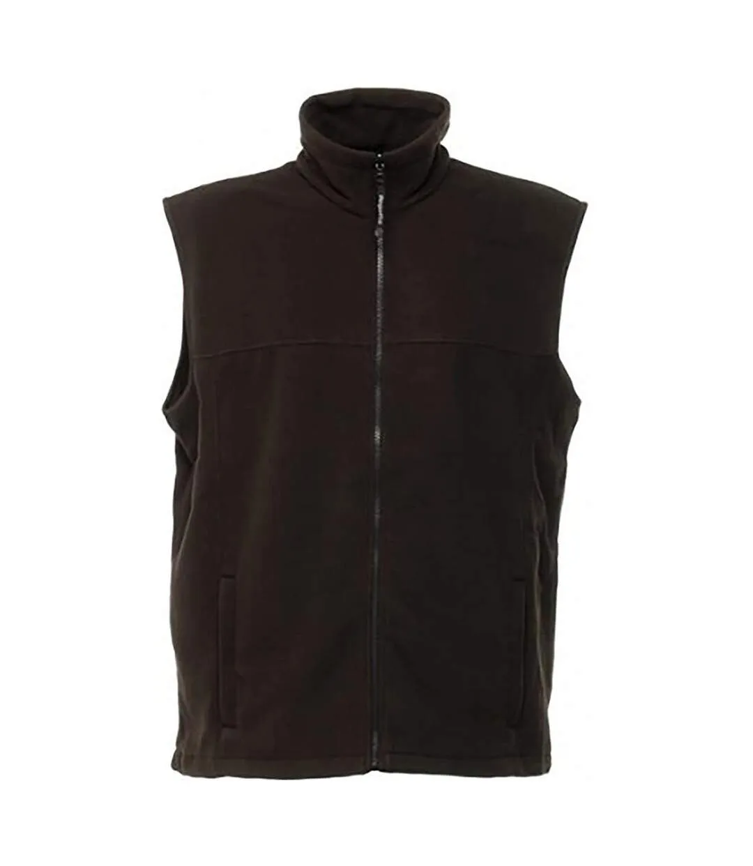Regatta Unisex Haber II Full-Zip Bodywarmer Fleece Anti-Pill Jacket (250 GSM) (Black) - UTRG1445