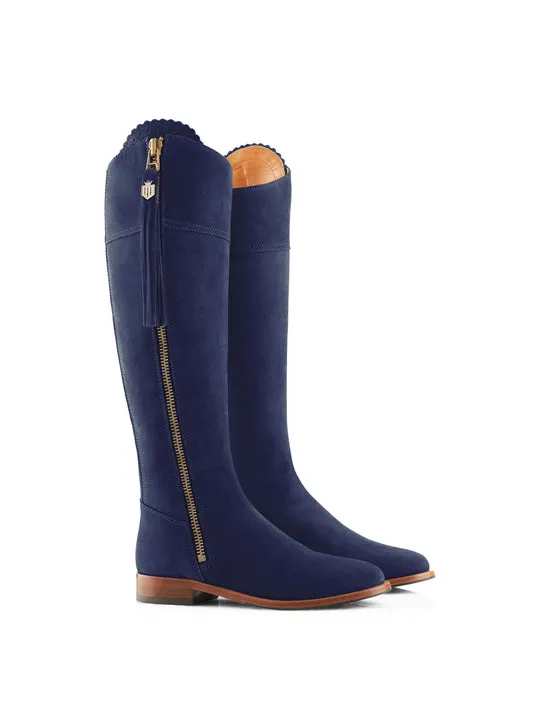 Regina       50% Off   |   Save £197.50  ink Flat Knee-high Boots        - Sporting Fit