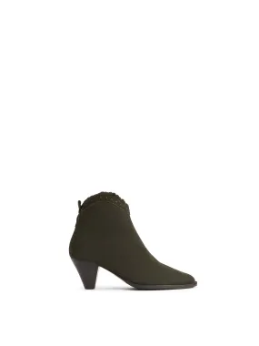 Regina Ankle       20% Off   |   Save £53  moss green Heeled Ankle Boots