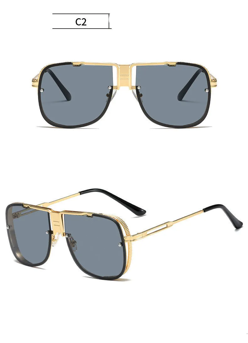 Retro Metal Sunglasses