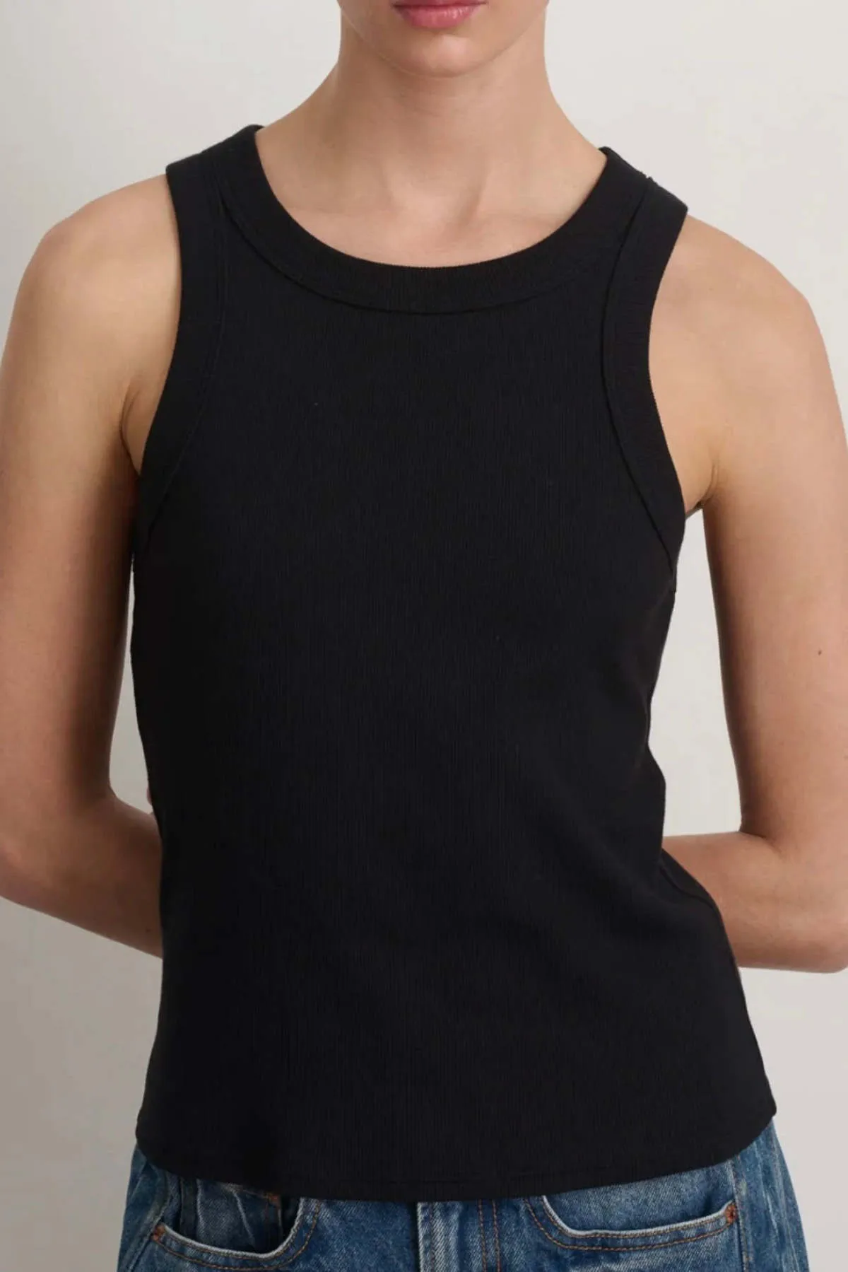 Rib Tank - Stil Black