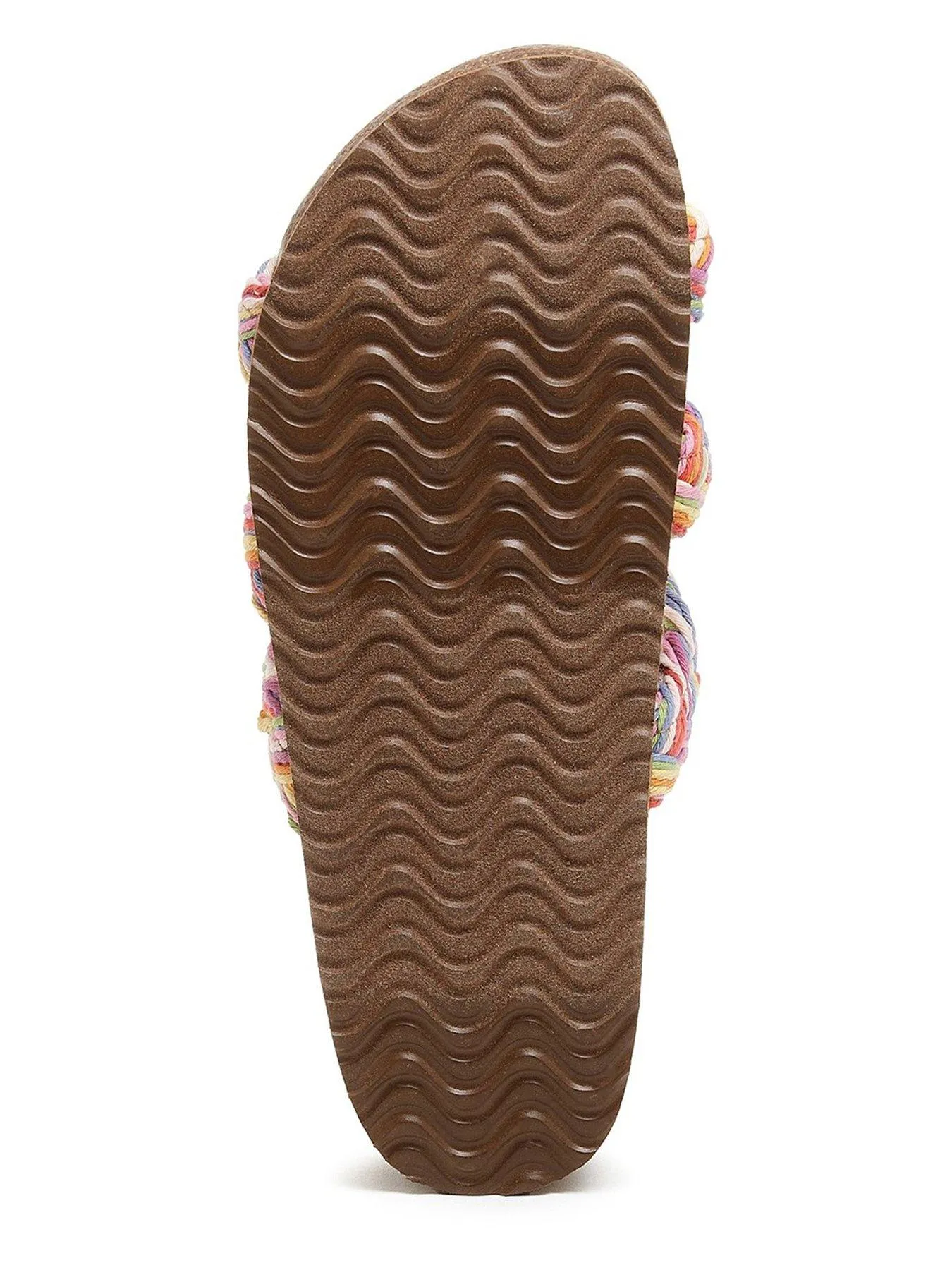 Rocket Dog Ashley Braided Slider Sandals - Rainbow Multi