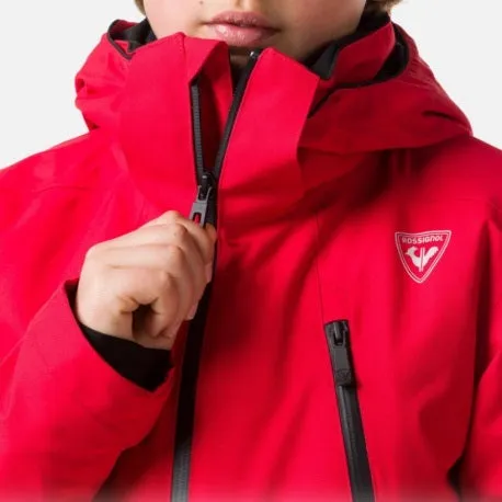 Rossignol Boys Controle Jacket in Red