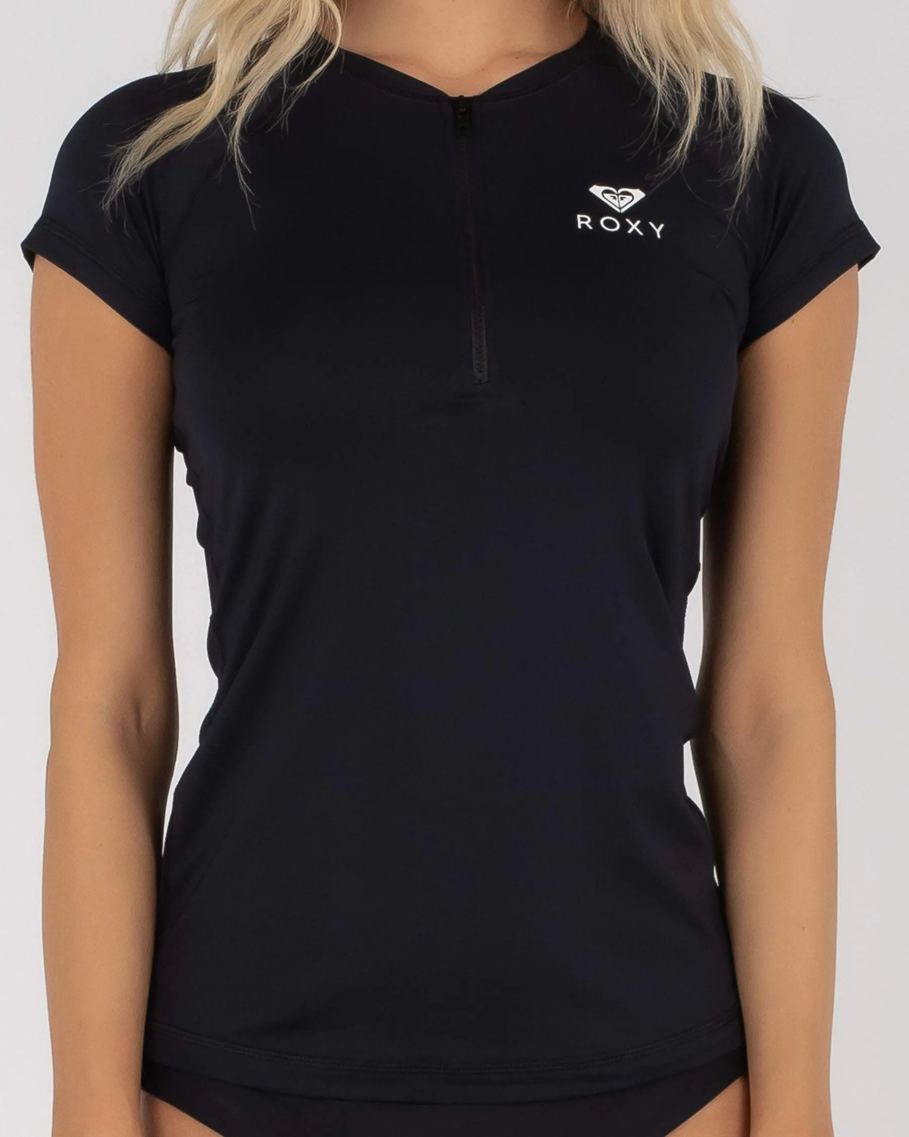 Roxy Essentials Cap Sleeve Rash Vest