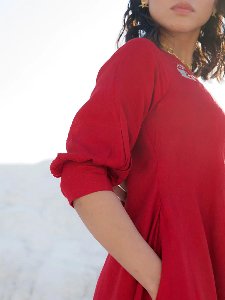 Ruby Red Dress