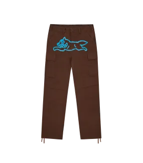 RUNNING DOG CARGO PANTS - BROWN