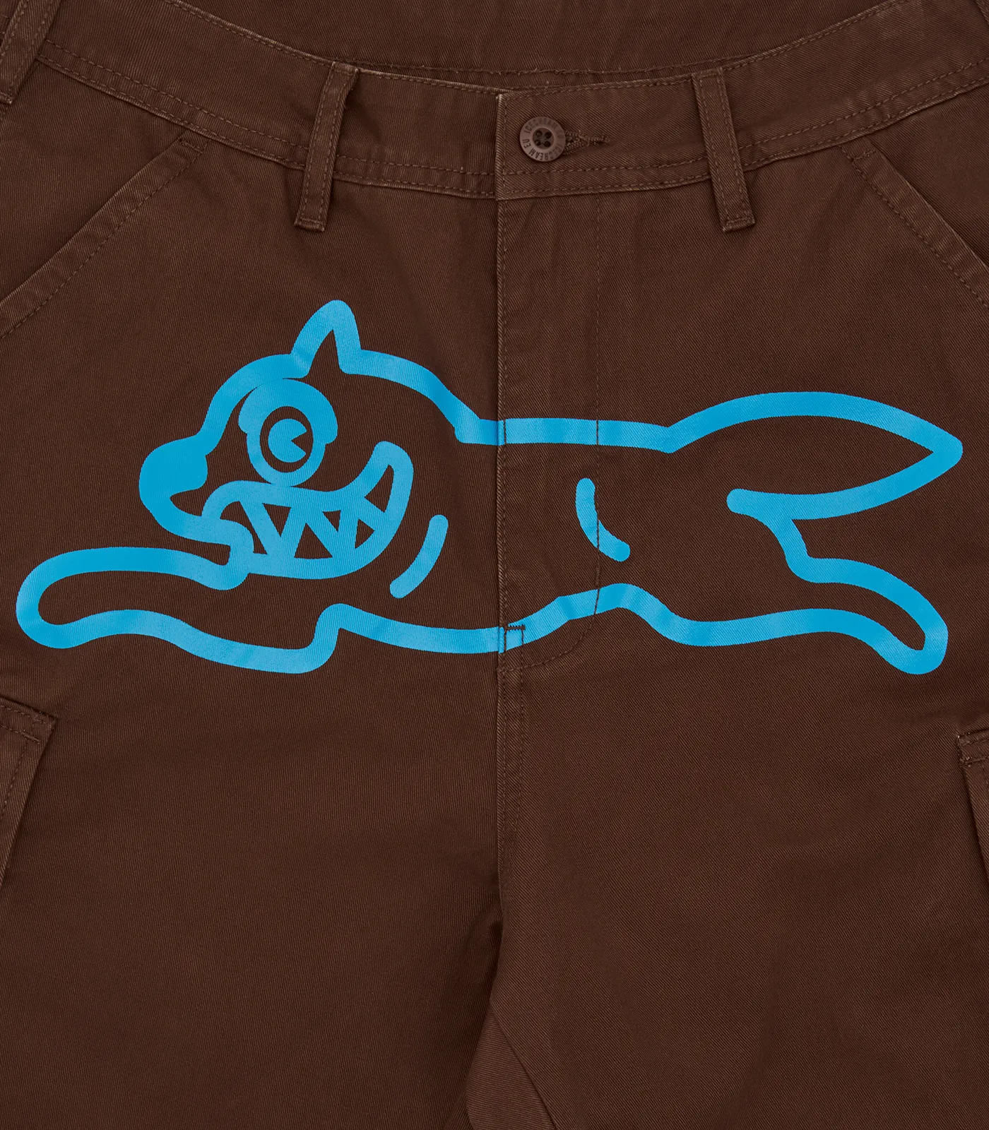 RUNNING DOG CARGO PANTS - BROWN