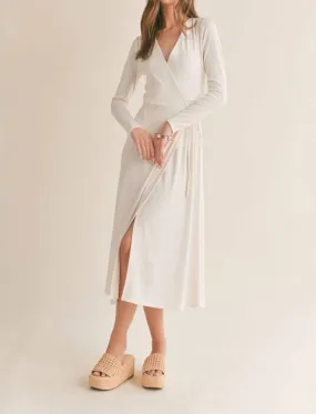 SAGE THE LABEL - Icon Wrap Midi Dress
