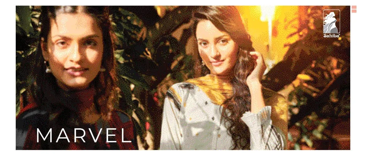 Sahiba Presents Marvel Exclusive Collection Of  Digital Printed Dress