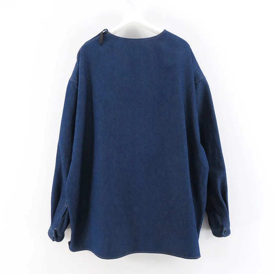 SALE 30%OFF ! 【THE RERACS/ザリラクス】RERACS SIDE ZIP PULLOVER SHIRT 23SS-REBL-346-3-J