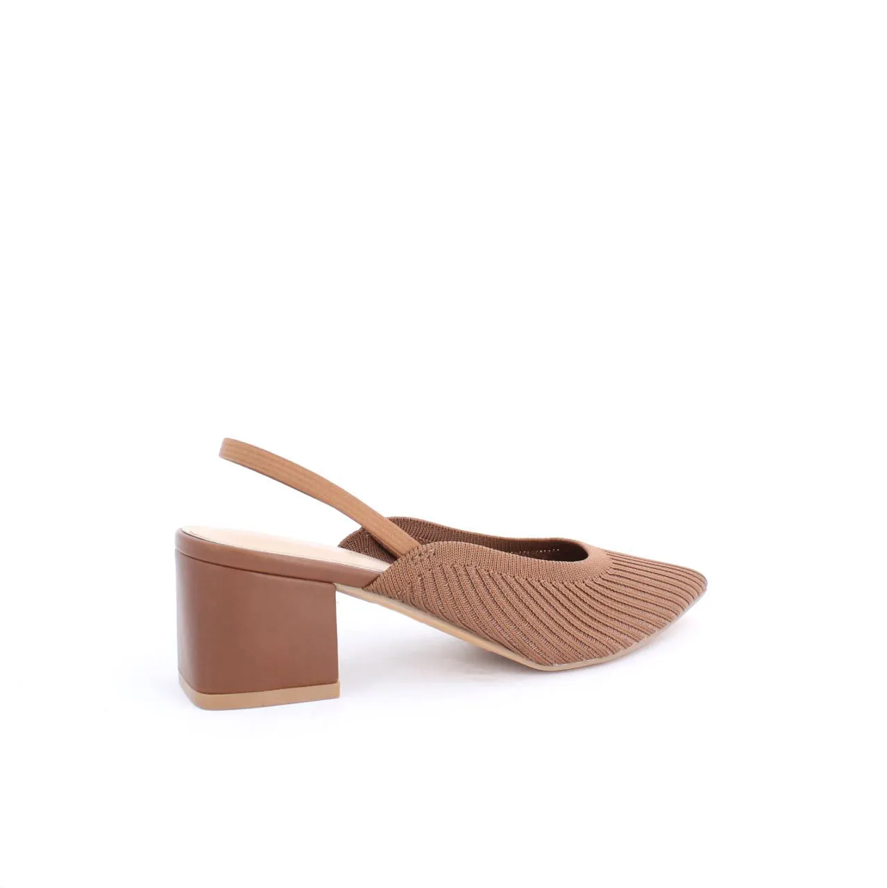 SALENTEES SLINGBACK PUMPS - BROWN