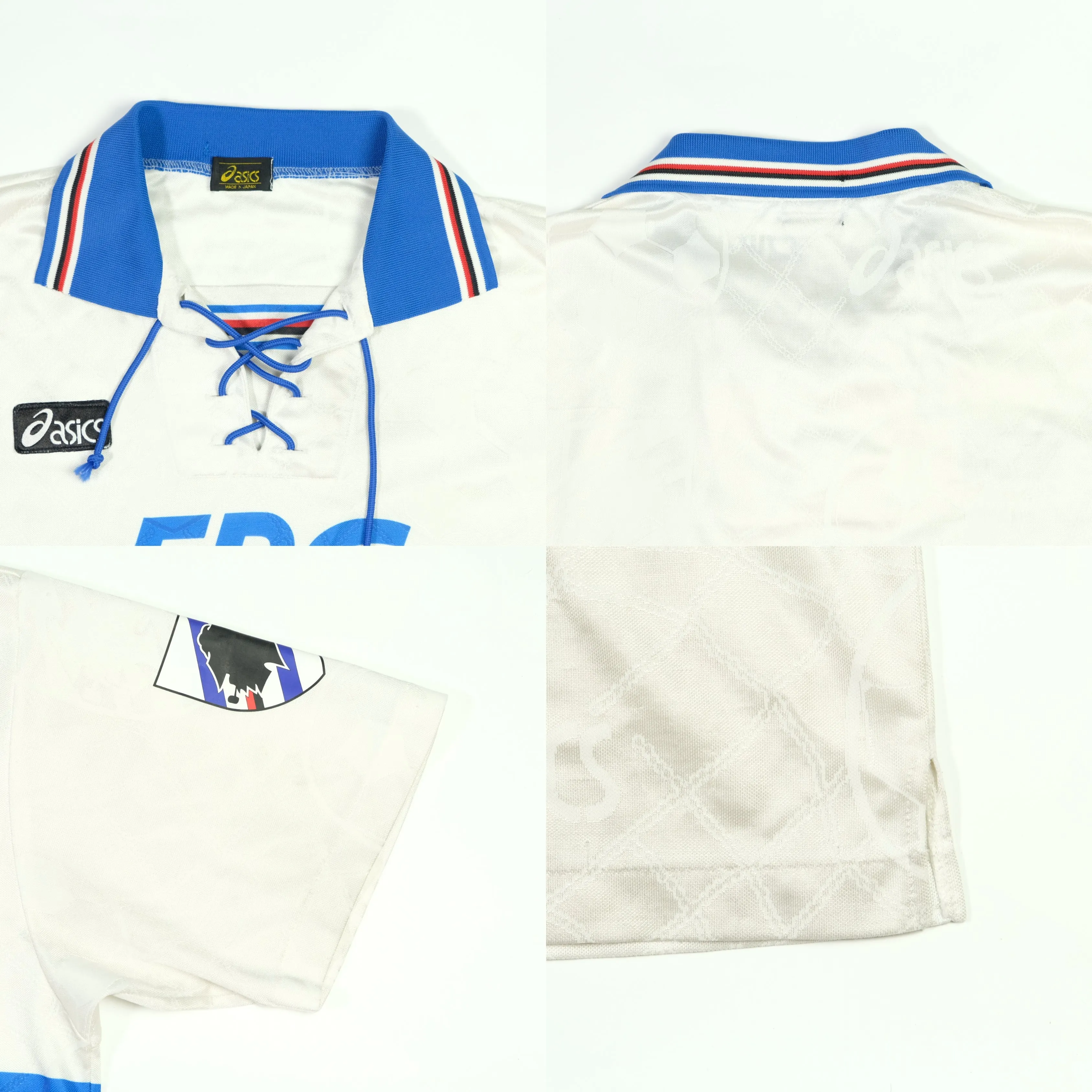 Sampdoria Original Asics 1994/1995 Away Vintage Football Shirt Medium