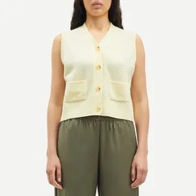 Samsøe Samsøe Megan Knitted Wool-Blend Vest - XL | Coggles