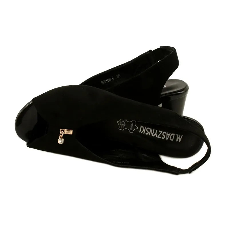 Sandals On The Post Daszyński SA169-6 black