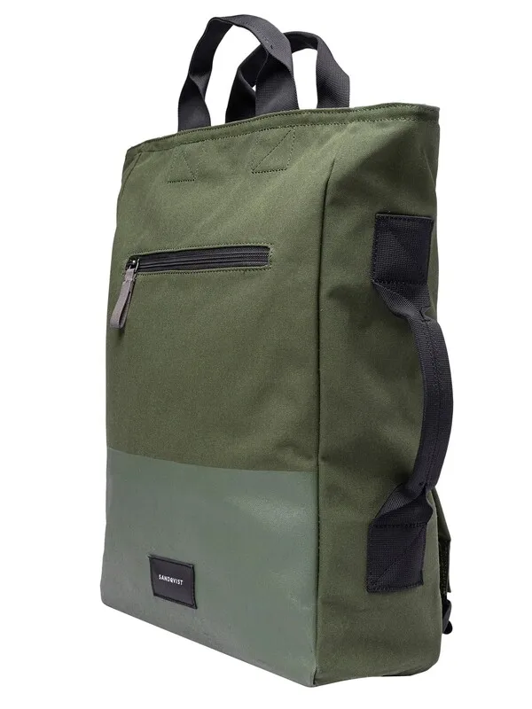 Sandqvist Tony Vegan Backpack - Dawn Green
