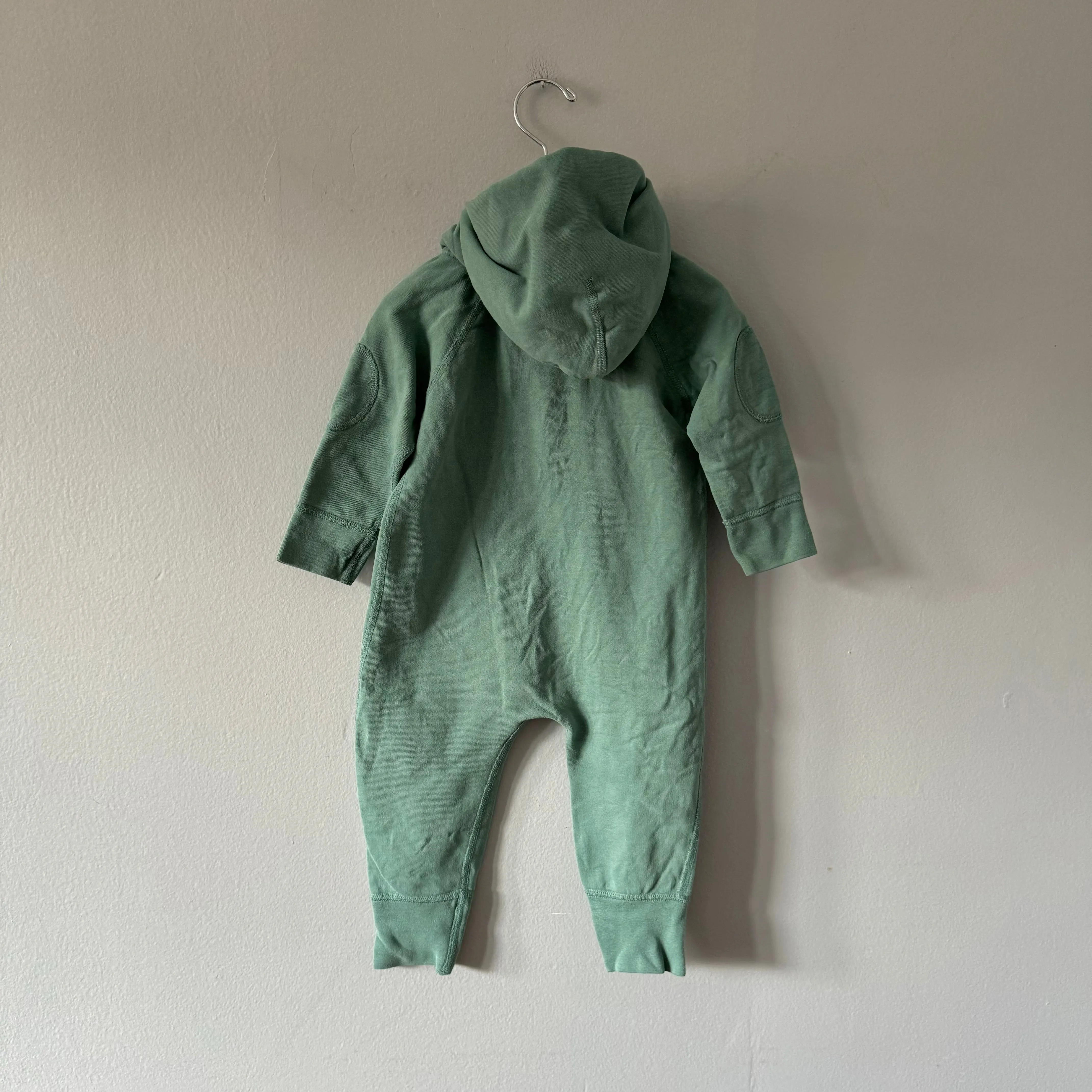 Sapling / Biker romper - Green / 12-18M
