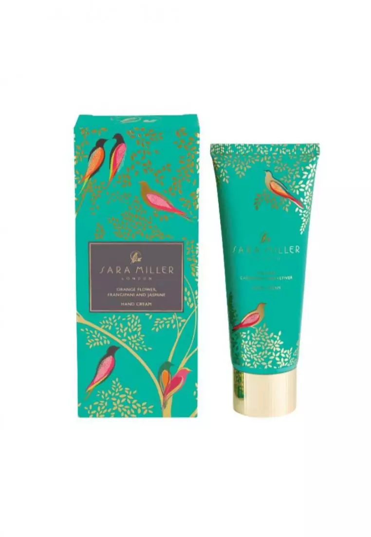 Sara Miller Sara Miller London 75ml Green Birds Hand Cream - Fig, Vetiver & Grapefruit (FG8541)