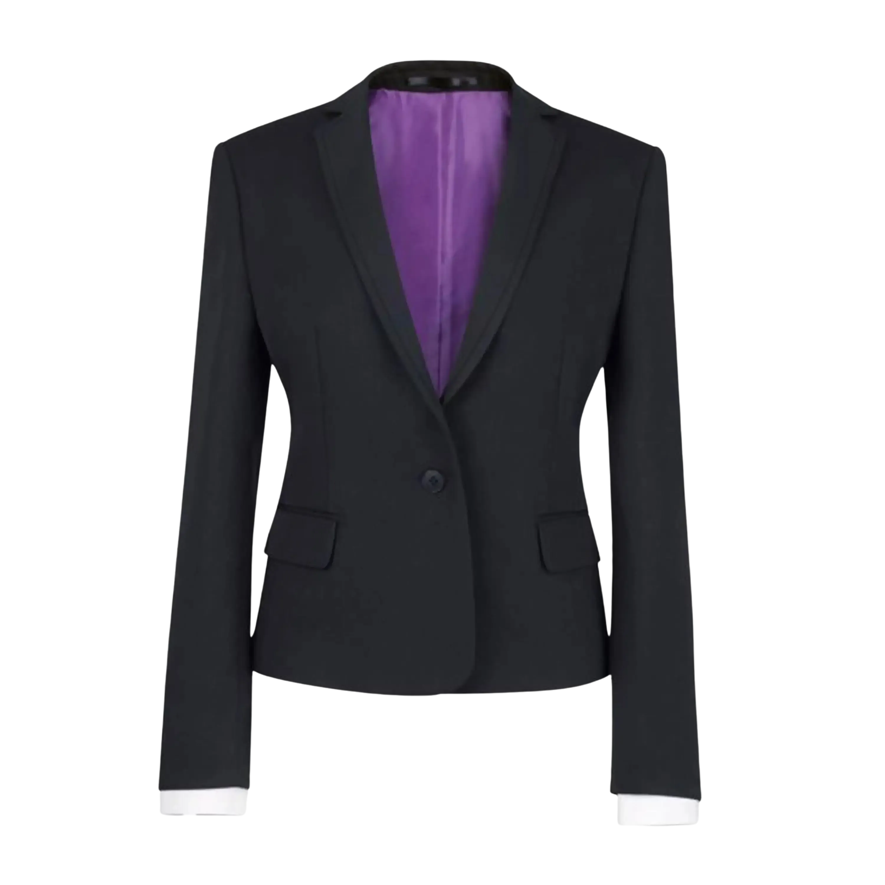 Saturn Tailored Fit Jacket in Black