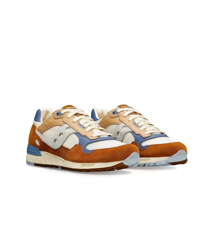 Saucony Men's Shadow 5000 Trainer | Light Beige/Rust