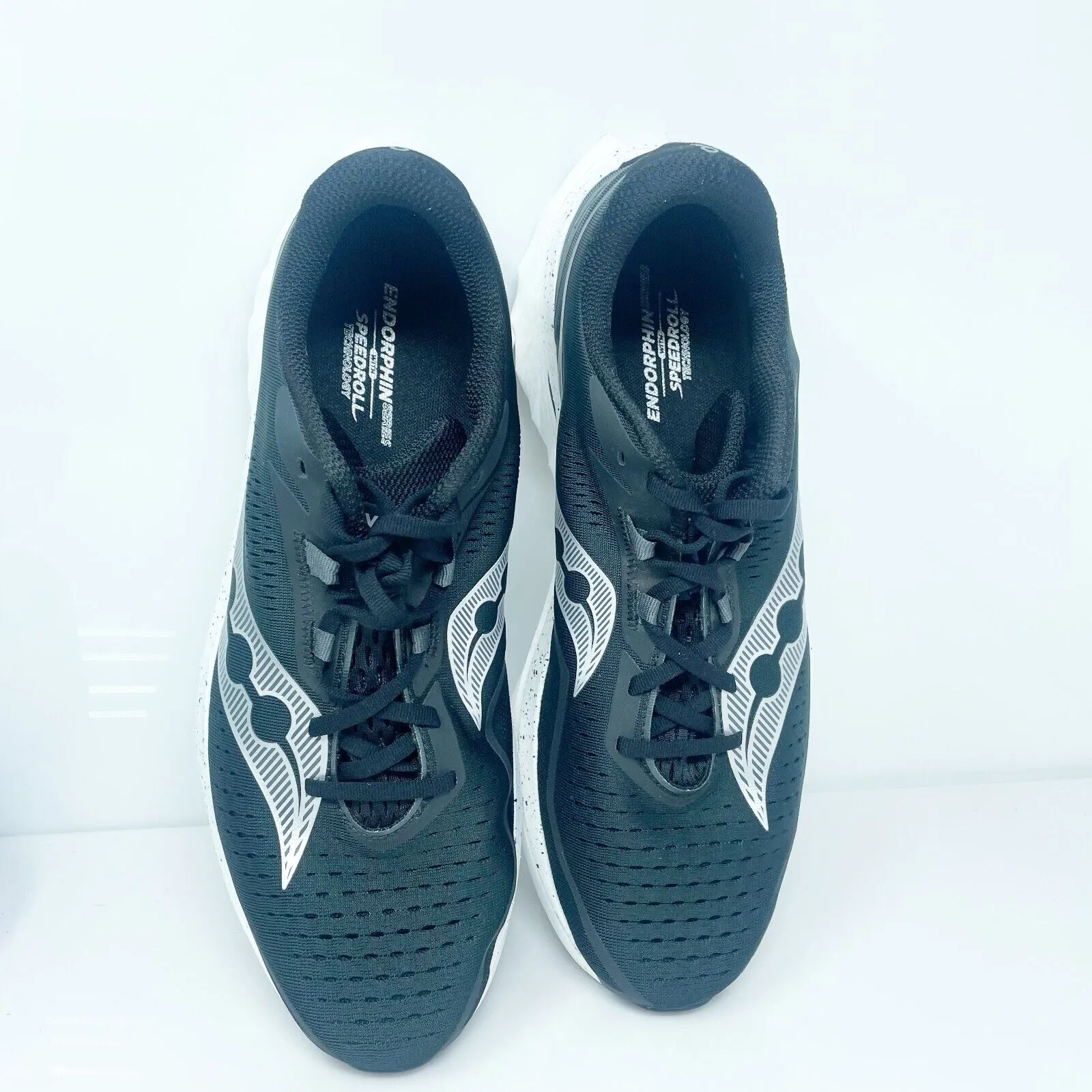 Saucony Mens Endorphin Speed 4 S20940-100 Black Running Shoes Sneakers Size 11.5